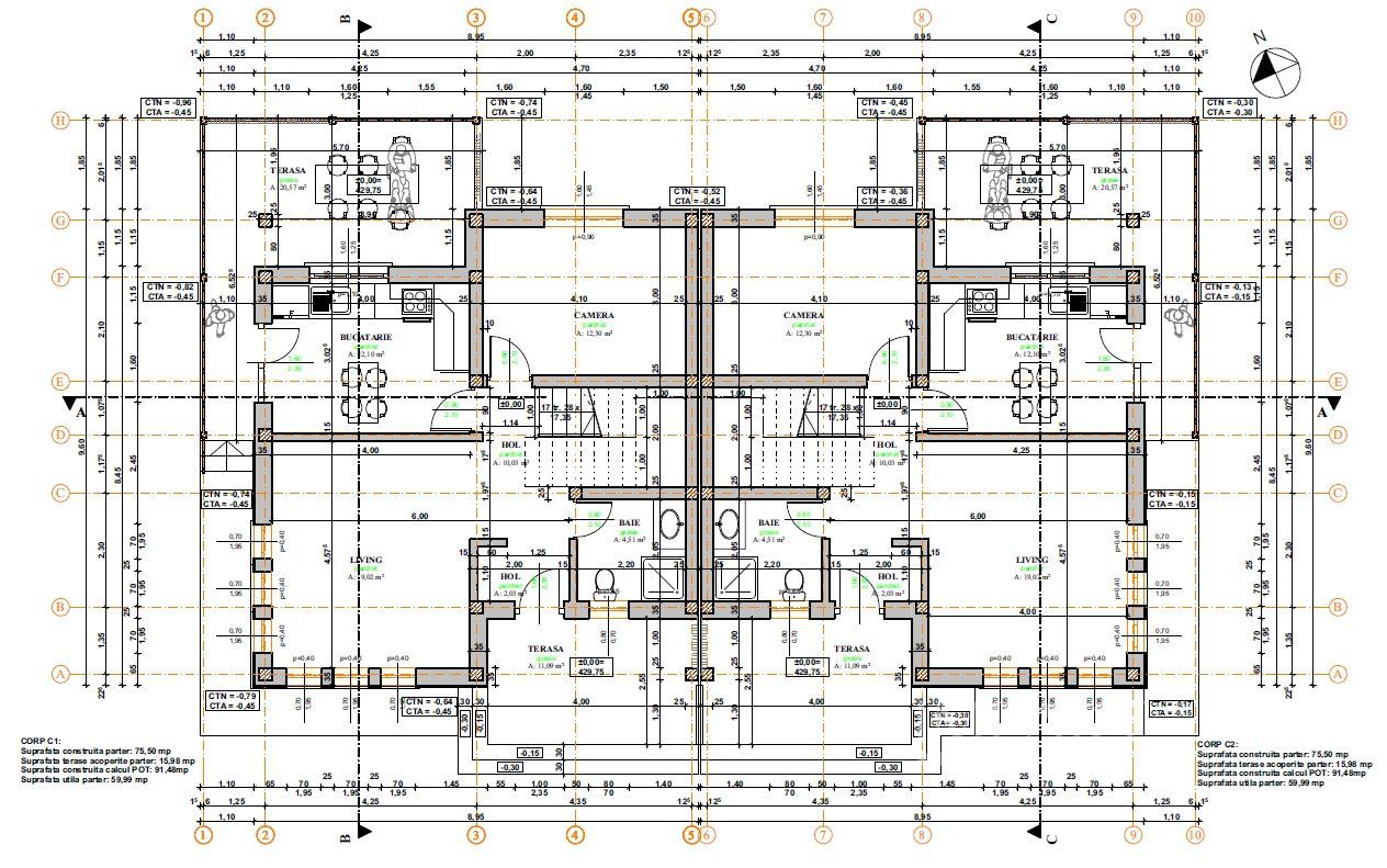 Duplex 5 camere Dezmir - Poză 3