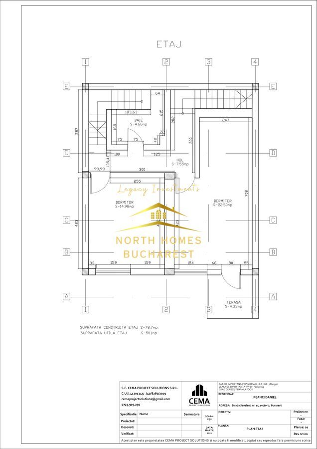 Vila de inchiriat D+P+E+M 2020 | Teiul doamnei | 100 mp curte - Poză 6