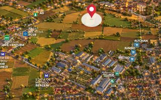 Teren intravilan 15.400 mp | 39 ml deschidere | Sector 4 – Jilava - Poză 4
