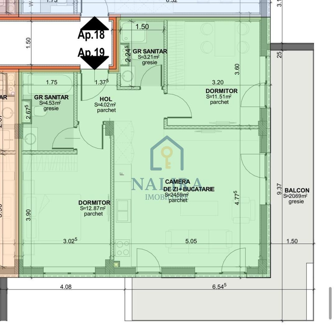 Apartament 3 camere de vanzare - bloc nou - Margeanului - Poză 7