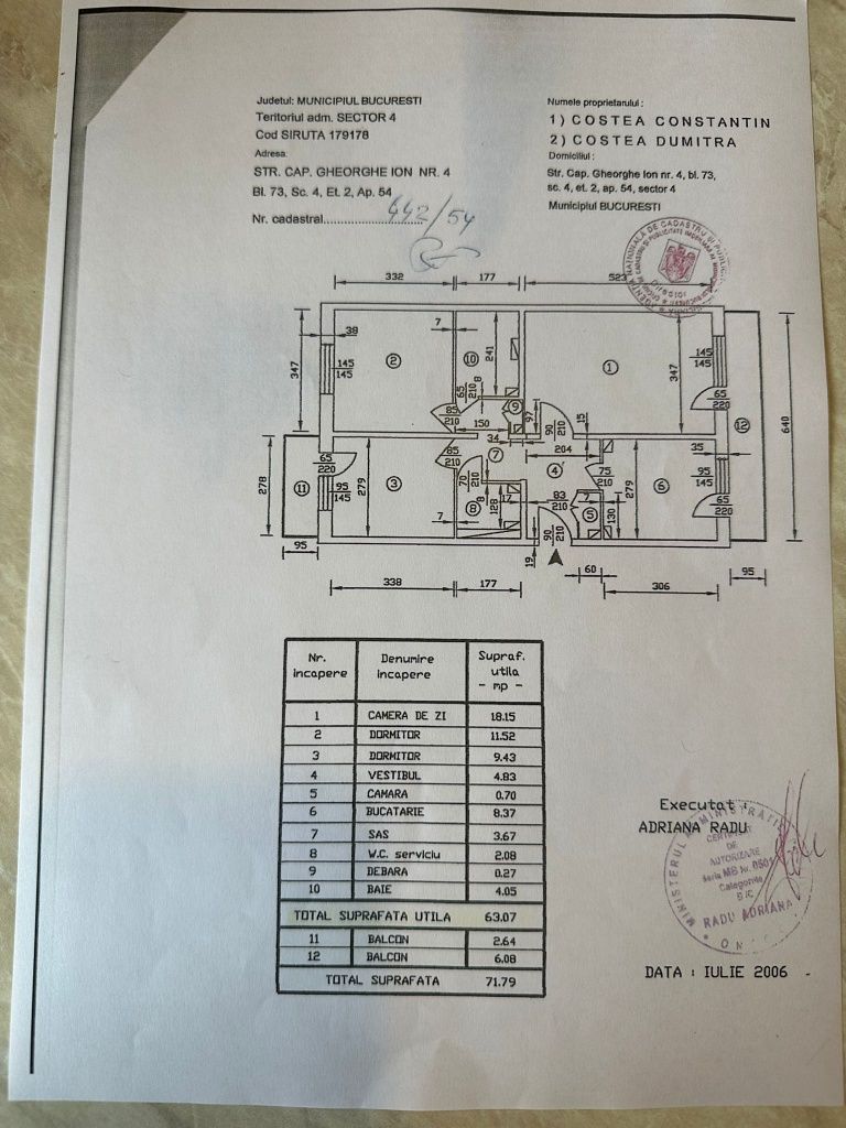 Apartament 3 camere Berceni, sect 4 - Poză 1