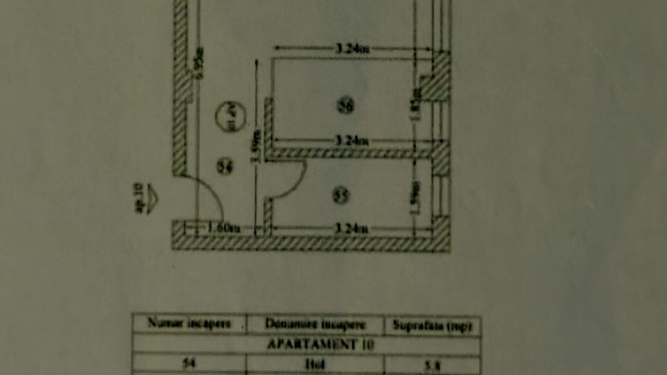 2 camere de vanzare Magurele | Varteju | Bloc nou | Ilfov - Schiță 12