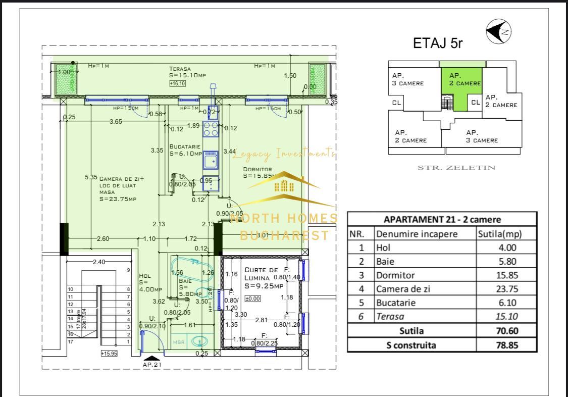 0% COMISION - 2 Camere De Vanzare spatios Aviatiei! - Poză 14