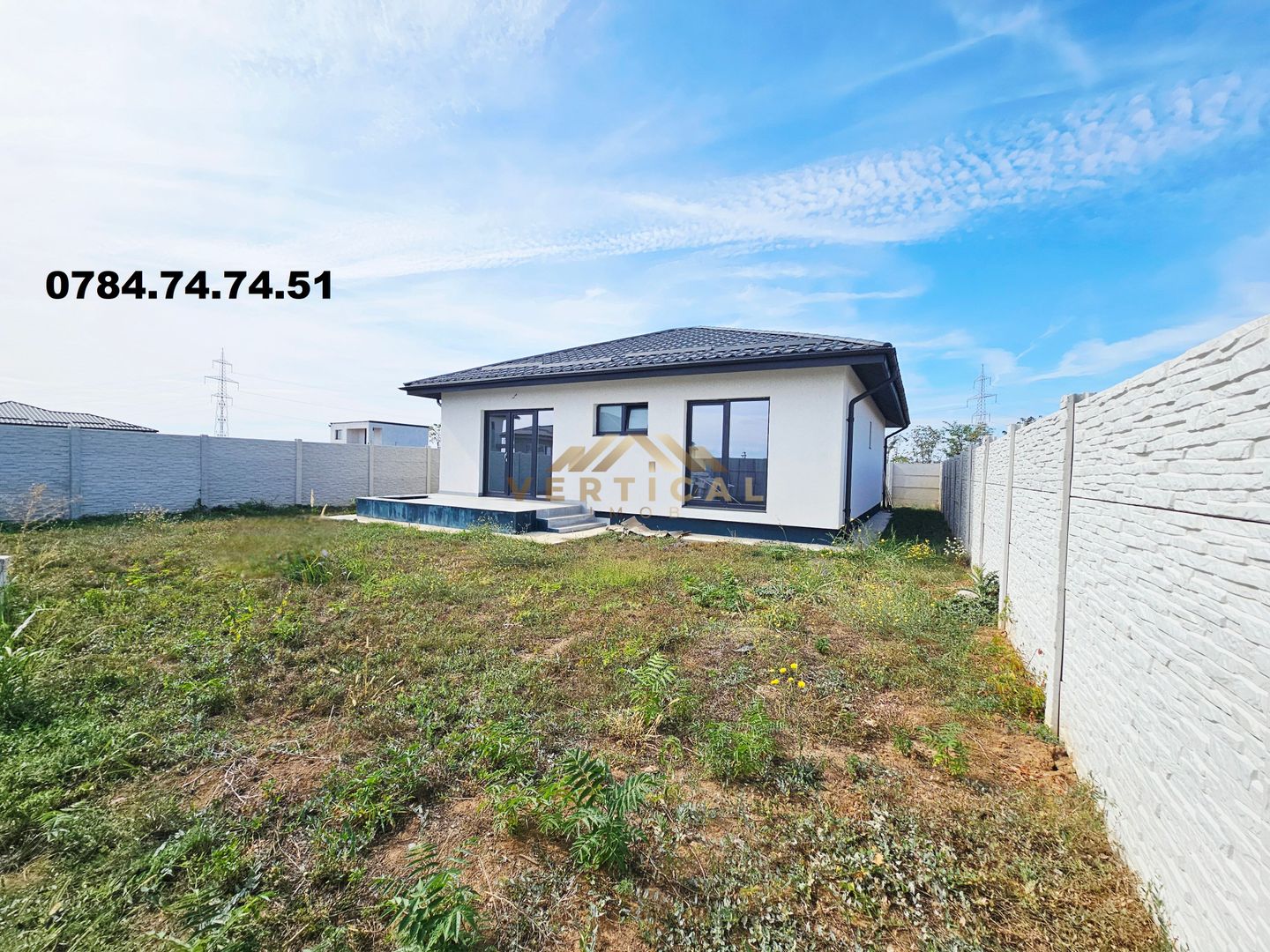 Casa 3 camere cu teren 375 mp - comuna Berceni - Poză 2
