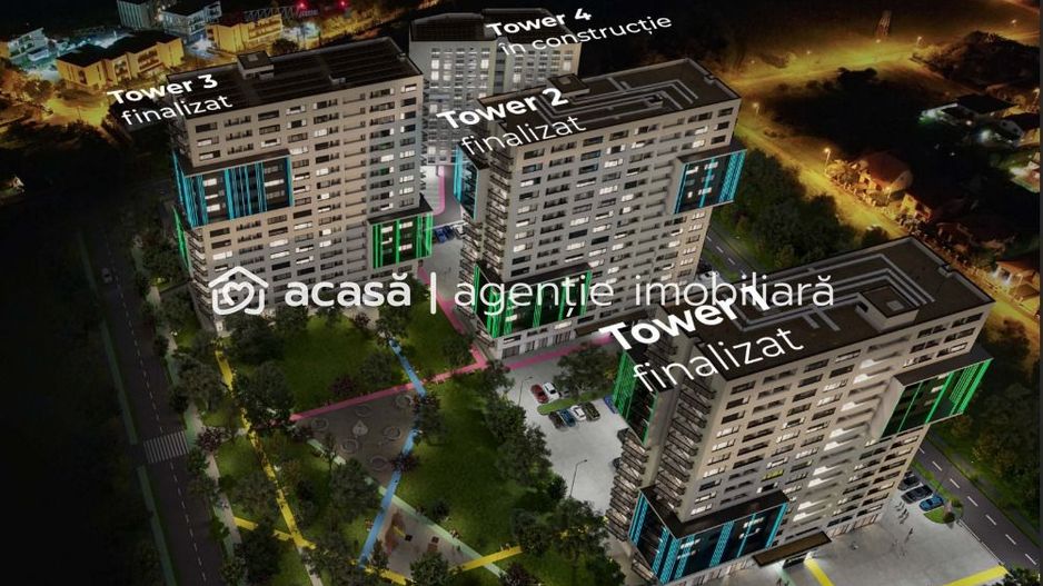 Apartament cu 3 camere și parcare subterană | XCity Timișoara - Poză 1