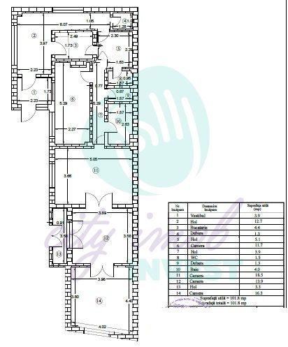 Casa singura in curte - Parcul Carol - Poză 3