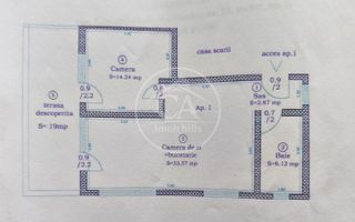 Apartament la casă de vanzare cu 2 camere si curte, Santandrei, Bihor - Poză 9