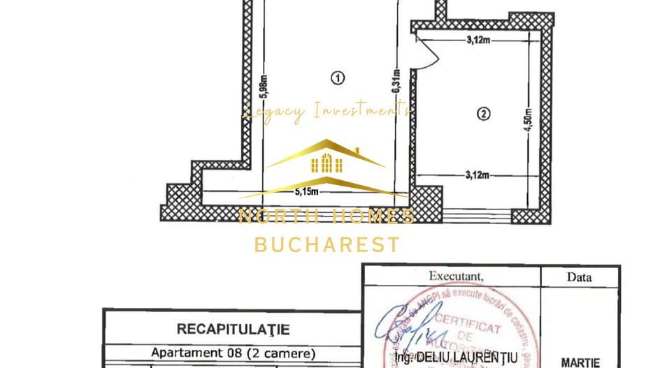 De Vânzare Apartament 2 Camere si Parcare - Forest Hill - Poză 9