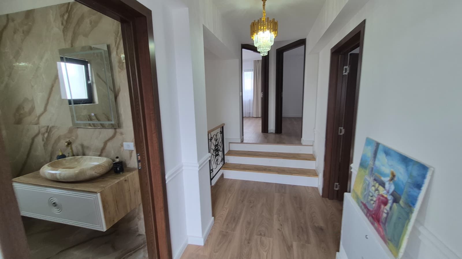 Casă P+1 + Pod - Snagov – vedere la pădure, teren 360 mp - Poză 12