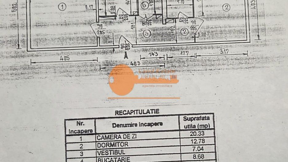2 camere cu rentrala Sebastian - Schiță 16