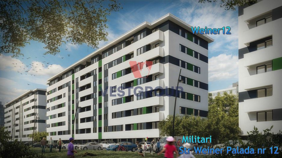 Apartament 2 Camere Weiner Residence Militari Direct Dezvoltator VEST - Poză 6
