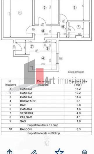 Vânzare apartament 3 camere Brâncoveanu - Luică - Poză 6
