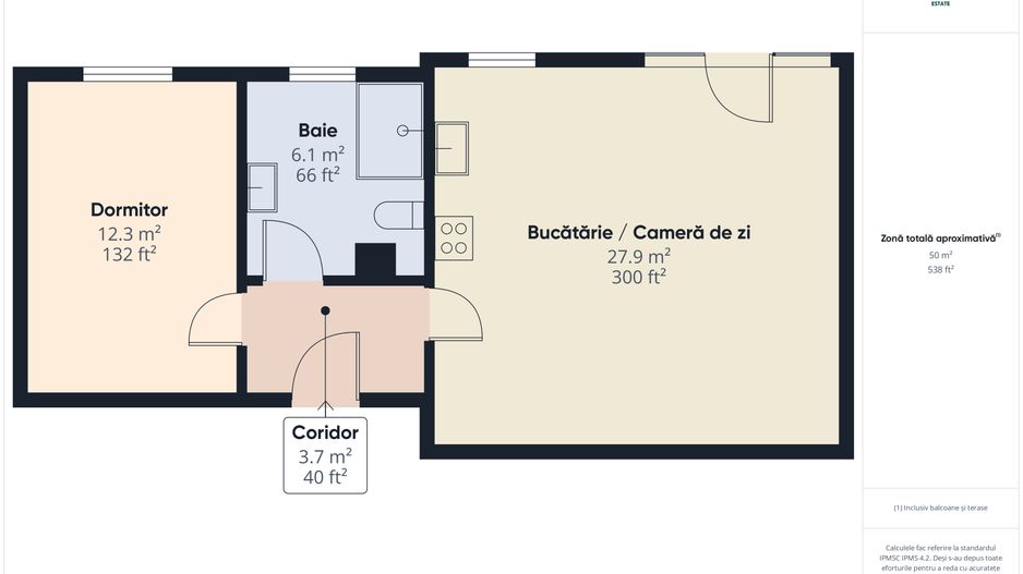 Rate la dezvoltator- Apartament 2 camere et 1 zona Șagului - Timișoara - Poză 14