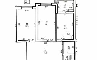 Vânzare, apartament, 2 camere, str. Vasile Lupu, Buiucani - Poză 3