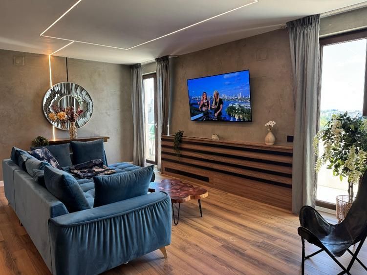 Penthouse spectaculos cu terasă panoramică | 3 camere | 93mp | Loc de parcare - Poză 2