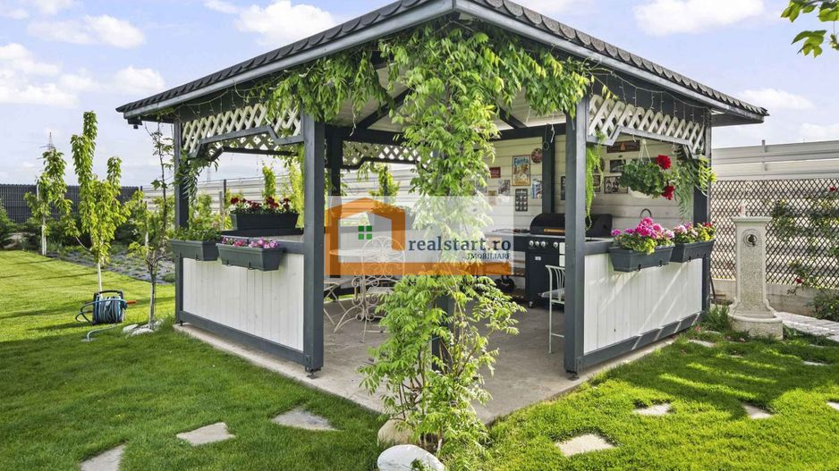 Langa Padure, Vila P+Pod , 1500mp teren,  terasa 40mp,  complex securizat - Poză 6