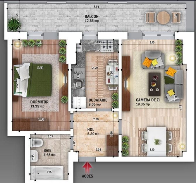 2cam.dec.lux/13min -pe jos Metrou N.Grigorescu,sector 3 - Poză 1