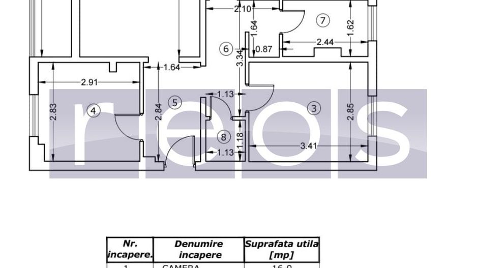 De vanzare 3 camere mobilat si utilat lux | Dristor - Poză 8