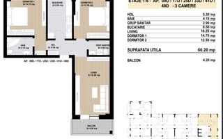 Grand Arena Mall /Apartament cu 3 Cam Decomandat OFERTA - Poză 10