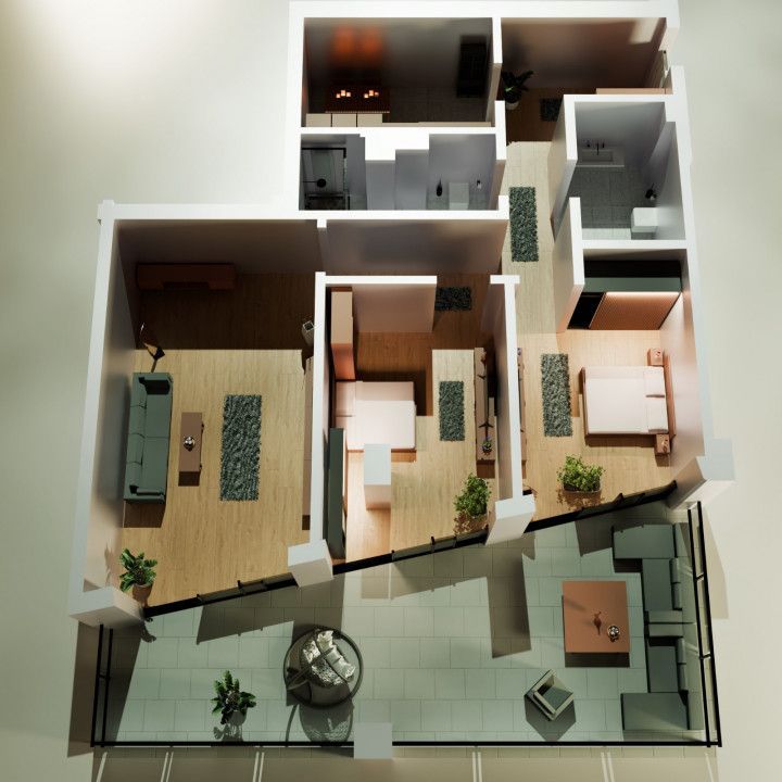 Tomis Nord - Vanzare apartament decomandat cu 3 camere, bloc nou. - Poză 6
