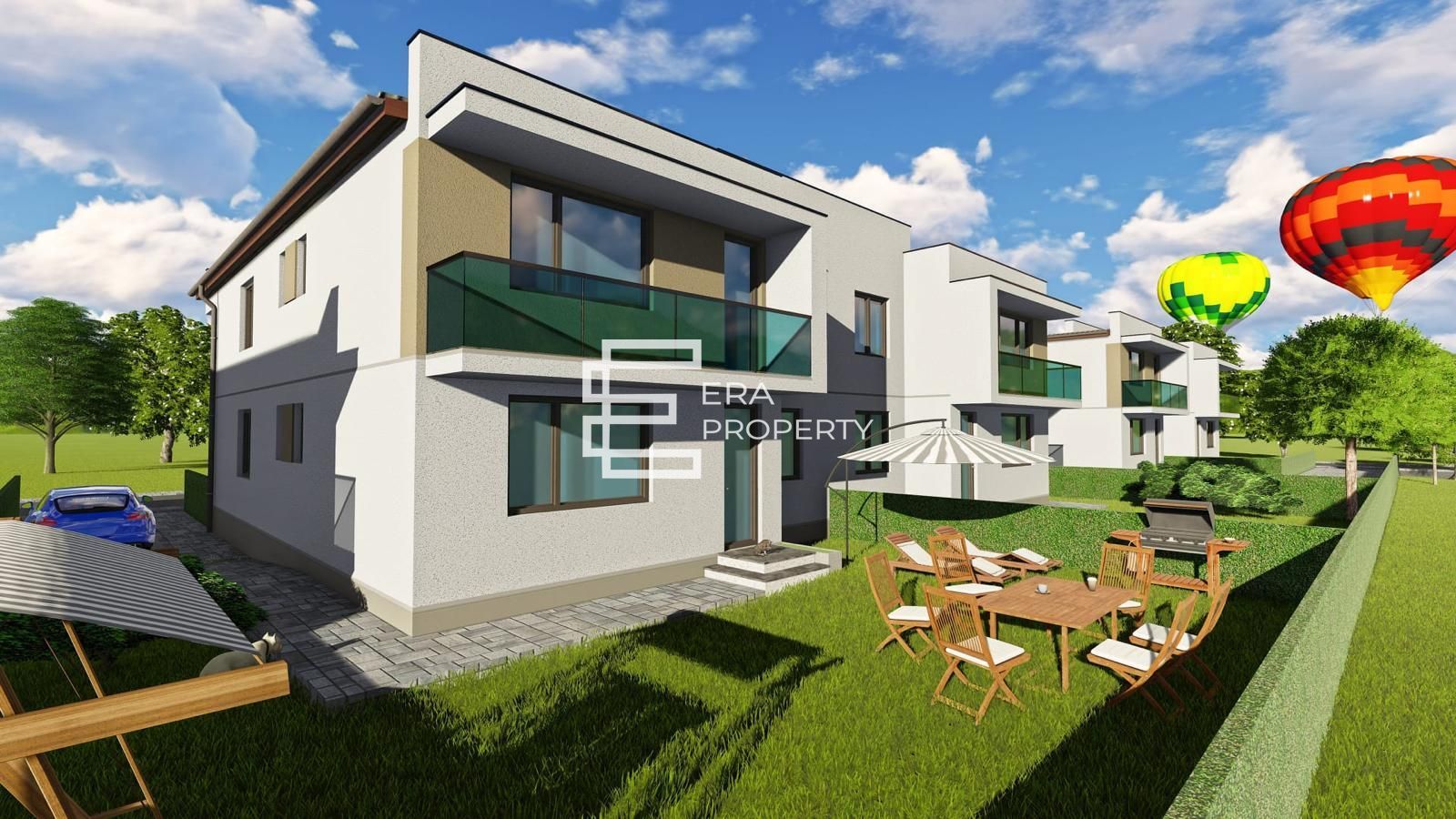 Casă modernă tip quadruplex, 83 mp utili,  curte 170 mp – Cartierul Arhitectilor - Poză 6