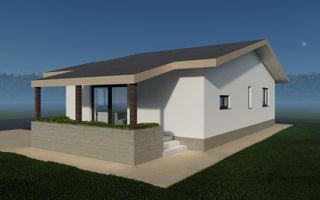 Casă individuală de vânzare, 3 camere, teren 400 mp – Ciurbești, Miroslava - Poză 3