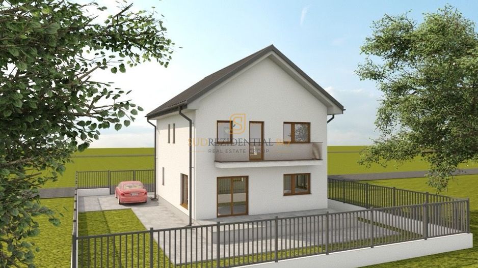 VilaIndividuala 114 mp, P+1, teren 400 mp, Comuna Berceni - Poză 10