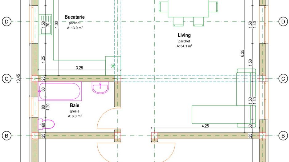 Casa Individuala Becicherecu Mic,Parter,3 Camere,Terasa Acoperita - Poză 12