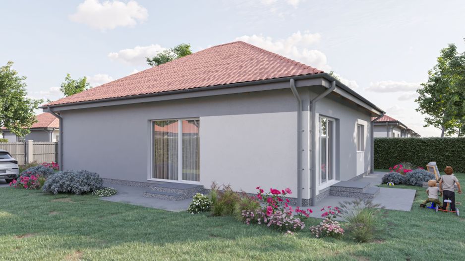 Case individuale pe structura de lemn/caramida in Prejmer - Poză 3