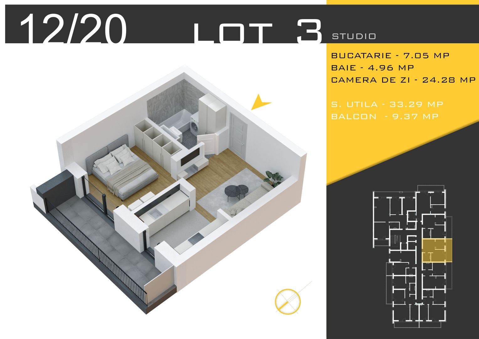 2 camere  Titan Pallady  Metrou Nicolae Teclu - Schiță 11