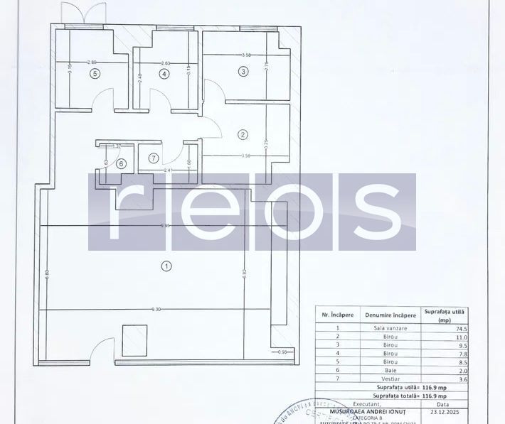 INCHIRIERE SPATIU COMERCIAL VICTORIEI TITULESCU 117MP VITRINA 10MP - Poză 8