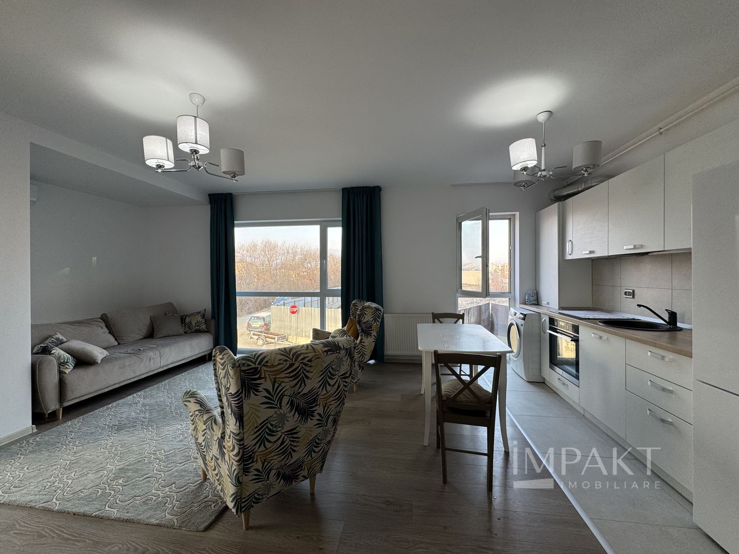 Apartament 2 camere modern zona iris cu parcare de închiriat - Poză 4