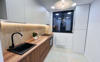 3 camere etaj 2, Tiglina 1, renovat, complet mobilat - Poză 4