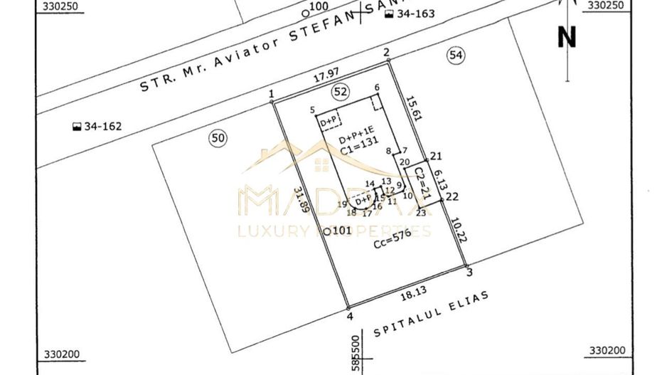 Vila Impresionanta *503mp* TEREN *577mp* // Zona Casin - Schiță 118