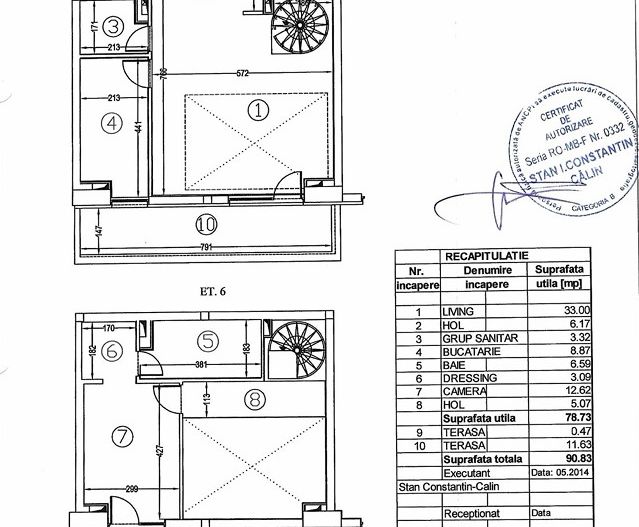 Duplex cu 2 camere modern langa Parcul Carol - Poză 9