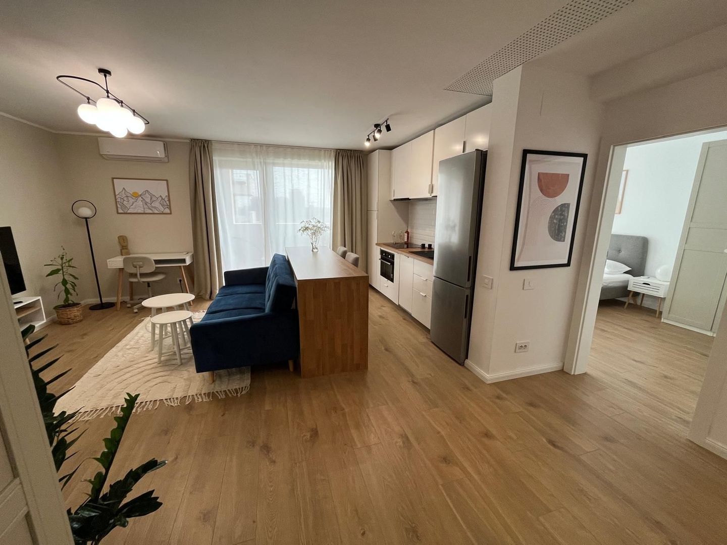 Apartament mobilat 2 camere superb cu terasa | Core Timpuri Noi - Poză 7