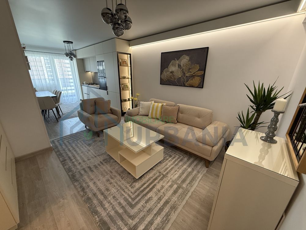 Apartament de vânzare, Copou Garden Residence, 49 mp, 2 camere, mobilat și utilat - Poză 2