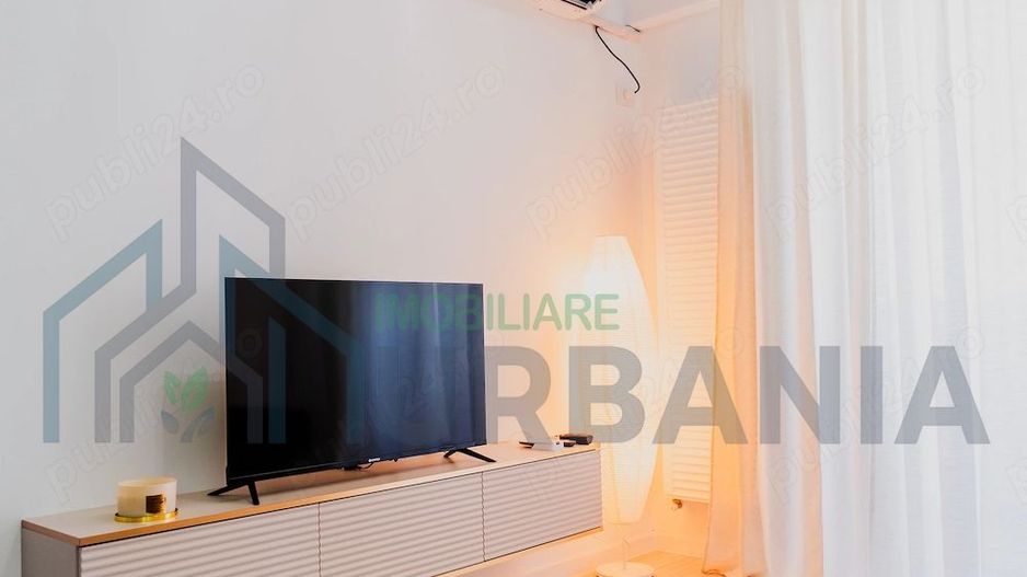 Apartament 1 cameră, 40 mp, mobilat modern, loc de parcare inclus - Valea Lupului, Iași - Poză 5