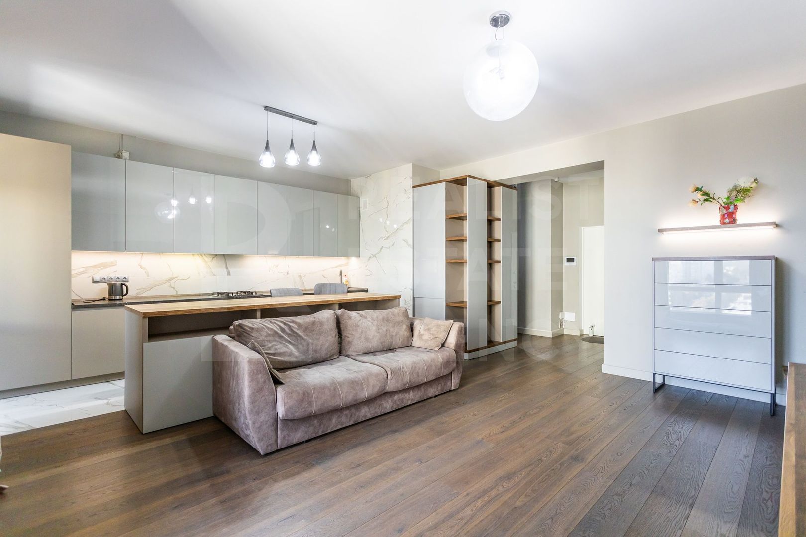 Chirie, apartament 3 camere, 110 mp, bd. Moscova, Rîșcani - Poză 3