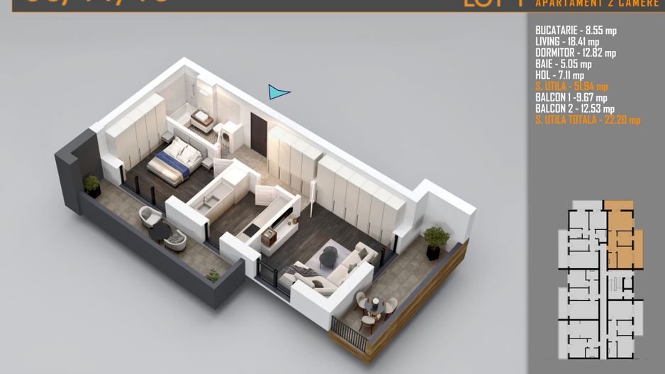 AP. 2CAM. IN BLOC P+3 / LOCUINTA SAU INVESTITIE. METROU N. TECLU! - Poză 5