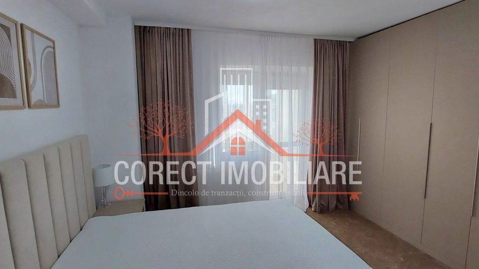 🏙 Apartament modern cu 2 dormitoare și priveliște superbă –400 €/luna - Poză 1