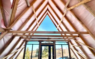 Cabana tip A frame si teren 1000 mp de vanzare / Marisel . Cluj - Poză 6