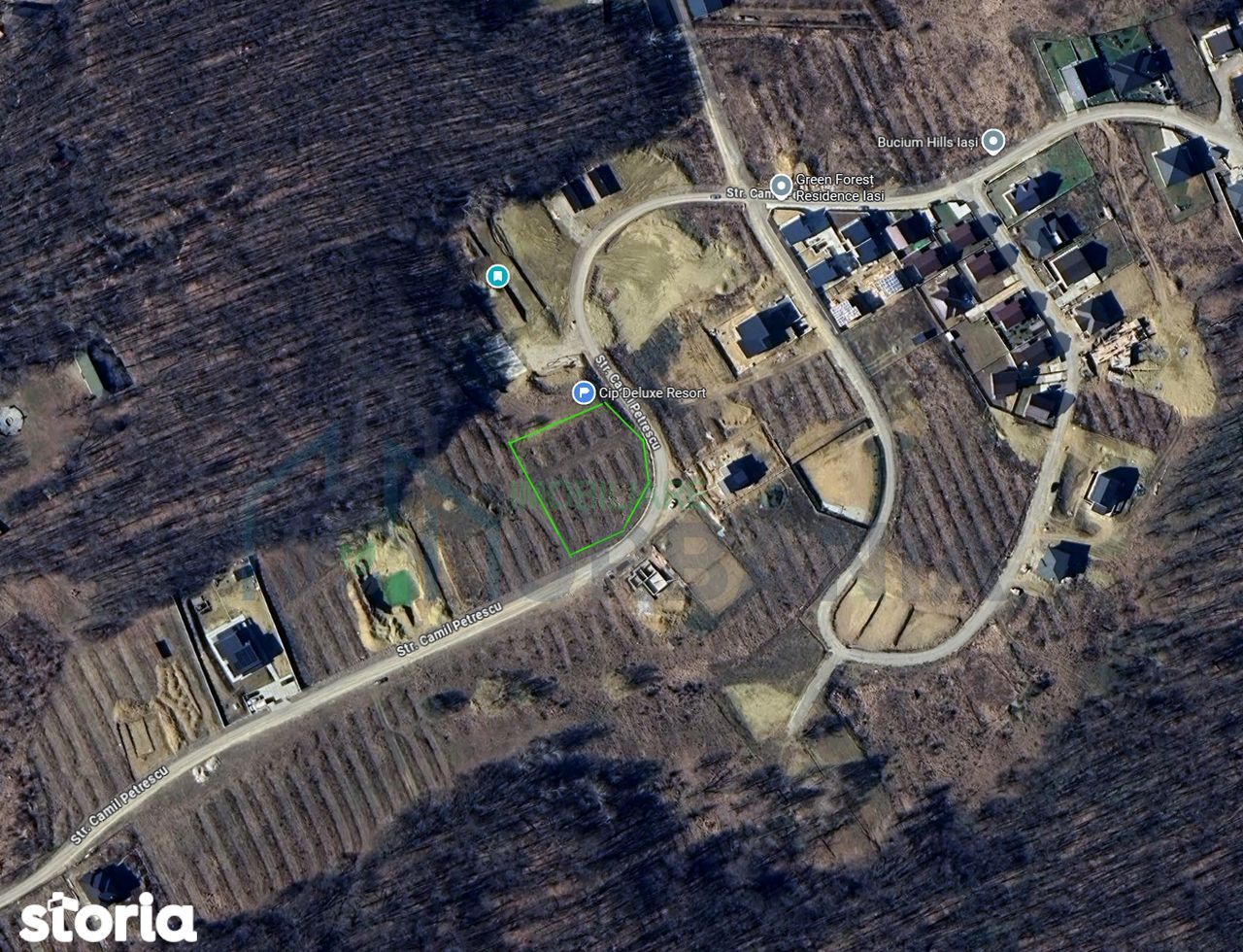 Teren în Pietrăria– 2.382 mp, lângă pădure, cu priveliște spre oraș - Poză 4