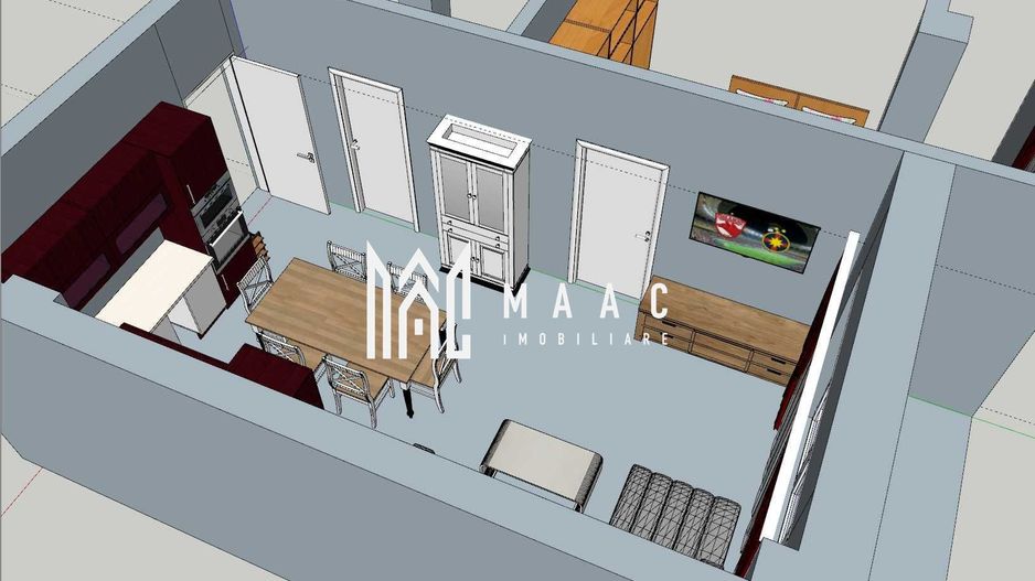 Apartament 2 camere decomandat | Șelimbăr | etaj 1, balcon - Poză 5