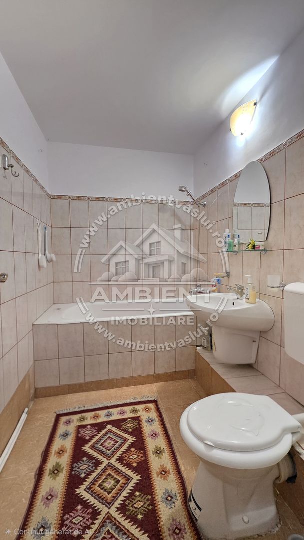 Apartament cu 2 camere, mobilat și utilat, cu GARAJ, VASLUI - zona AUROCOR GARĂ; - Poză 8