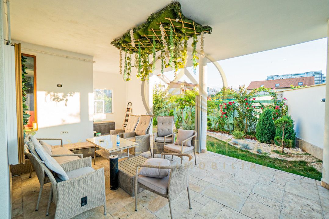 Palazu Mare/Elvila - Vila cocheta  P+1E+M cu teren 970 mp,mobilata si utilata - Poză 48