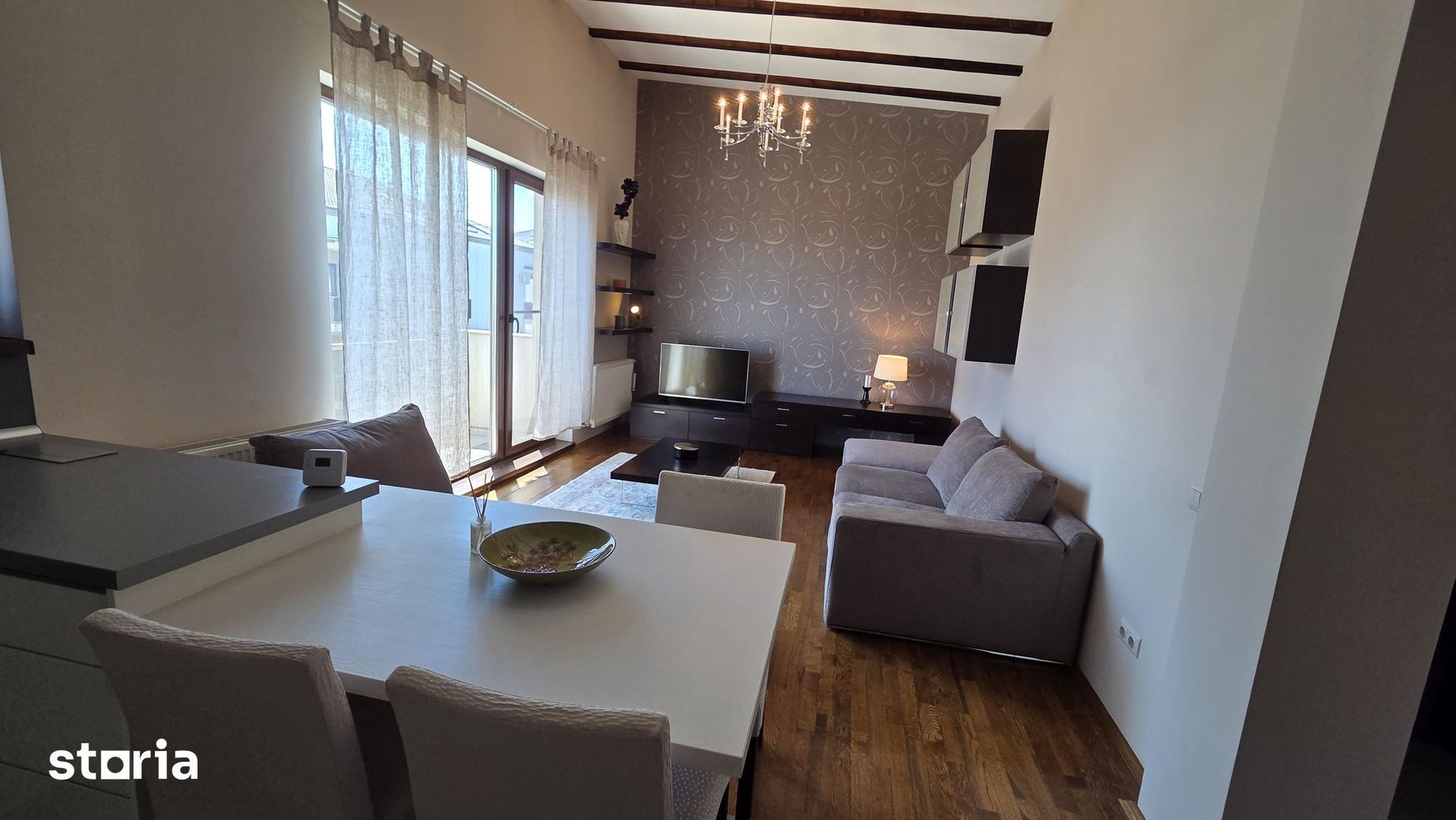 Apartament 3 camere 80 mp cu parcare privata - Eugen Ionesco - Europa - Poză 2