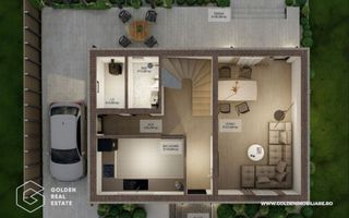 Casa/Vila ARYA P+E, 400 mp teren, Cartierul ATHENA, comision 0% - Poză 6