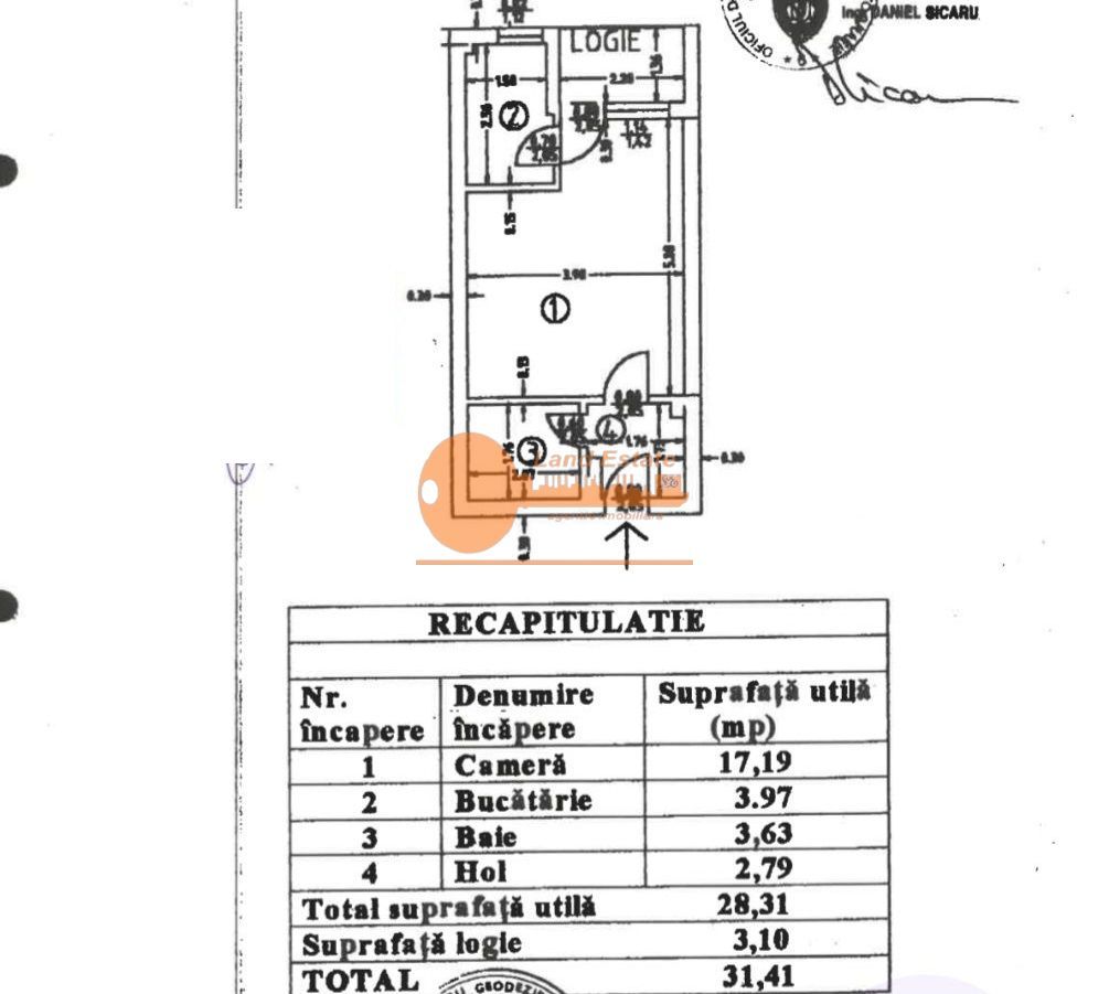 Garsoniera Gorjului ( 200 m metrou ) - Poză 1
