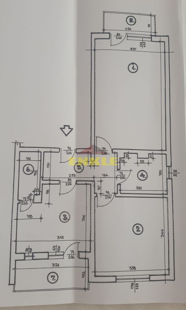 Apartament 2 camere de vânzare – Zona Bucovina - Schiță 7